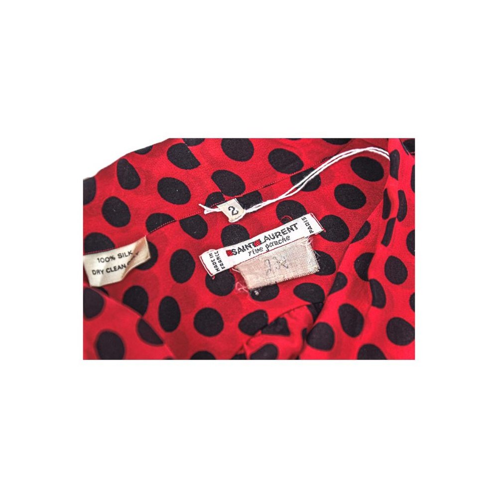Yves Saint Laurent Blouses 2 Red - image 4
